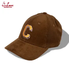 COOKMAN クックマン Curve Brim Cap Corduroy Brown キャップ コーデュロイ ブラウン 帽子 メンズ レディース 男女兼用 カジュアル フリーサイズ