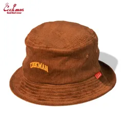 COOKMAN クックマン Bucket Hat Corduroy Brown バケットハット コーデュロイブラウン 帽子 メンズ レディース 男女兼用 カジュアル