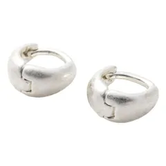 【ヴィンテージシルバー×ピアス】[Cream dot. クリームドット公式] ピアス レディース   フープ 金属アレルギー ニッケルフリー 中折れ キャッチレス ヴィンテージ調 艶消し マット ドロップ コンビカラー 極小 小さめ 大人 上品  