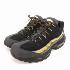 ナイキ NIKE AIR MAX 95 PRM スニーカー ローカット 538416-007 黒 ブラック US7 25cm 靴