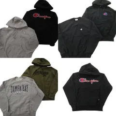 古着卸 まとめ売り チャンピオン Champion リバースウィーブ スウェット 7枚セット (メンズ S /M ) カレッジ風 ロゴ 中古 古着 NC7048
