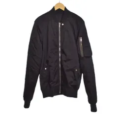 リックオウエンス Rick Owens RAGLAN FLIGHT JACKET NYLON フライトジャケット ブルゾン 46 黒 ブラック RU02B2793-NBRのサムネイル