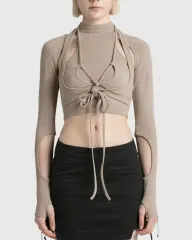 ヘインソ(HYEIN SEO) マークラメ トップス 2種 まとめ価格