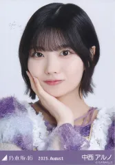 【中古】生写真(乃木坂46) 乃木坂46/中西アルノ/バストアップ・13thBDライブ衣装1/「乃木坂46 2025.August」WebShop 限定ランダム生写真