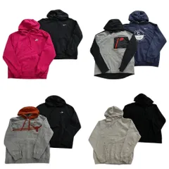 古着卸 まとめ売り ナイキ NIKE スウェット 8枚セット (メンズ M ) サーマフィット チームロゴ バイカラー スウォッシュ 中古 古着 NC7026