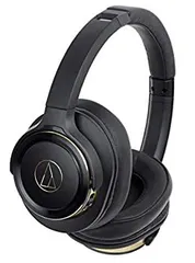 audio-technica SOLID BASS ワイヤレスヘッドホン 重低音 最大40時間再生 ブラックゴールド ATH-WS660BT BGD