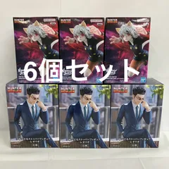 未開封 HUNTER×HUNTER レオリオ ネフェルピトー フィギュア 6個セット SFJ406 c101