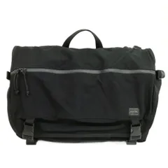 ポーター PORTER KLUNKERZ MESSENGER BAG クランカーズ メッセンジャーバッグ L ブラック 美品