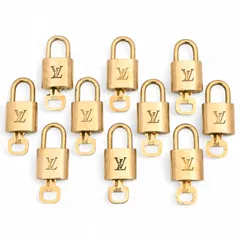 ルイヴィトン カデナ 10点セット パドロック 南京錠 鍵付き Bランク lv2018ss