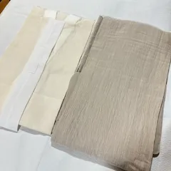 夏着物　ベージュ