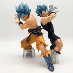 【中古】現状渡 一番くじ ドラゴンボール A賞 超サイヤ人ゴッド超サイヤ人孫悟空&超サイヤ人ゴッド超サイヤ人ベジータフィギュア[17]