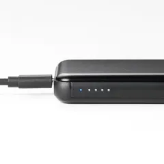 サンワダイレクト モバイルバッテリー 軽量 小型 大容量 10000mAh Type-C USB-A対応 PD 20W 急速充電 3台同時充電 PSE認証済み 700-BTL050BK [10000mAh]