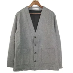ZARA ザラ マン 秋冬 現行タグ★ ウール混 ジャケット カーディガン Sz.M メンズ 灰 グレー