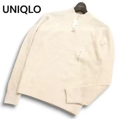 【新品 24AW】 UNIQLO ユニクロ 秋冬★ ミドルゲージ モックネック セーター ニット Sz.S メンズ 未使用