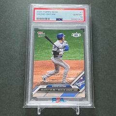 PSA9】大谷翔平選手ルーキーカード 2018 Topps Chrome 1983 35th