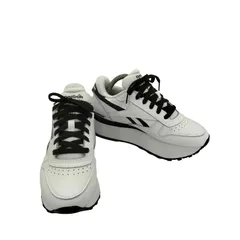 リーボック Reebok 25SS  CLASSIC LEATHER TRIPLE LIFT クラシックレザー トリプルリフト ローカット スニーカー 厚底 ダットシューズ レディース JPN：23.5 