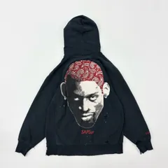 【極美品】サプール ロッドマン バックプリント ジップパーカー 極美品】サプール ロッドマン バックプリント ジップパーカー