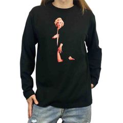 KsG メロモード チェーン付 ラインストーン ロンT Y2K L XL 大きめ 