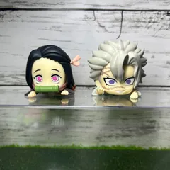 Furyu フリュー  鬼滅の刃　ひっかけフィギュア  竈門禰󠄀豆子 不死川実弥  2点セット
