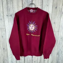 OLD FRUIT OF THE LOOM 90s フルーツオブザルーム 米国製 USA製 裏起毛 SUPER COTTON 肉厚 厚地 スウェット スエット トレーナー メンズ S サイズ