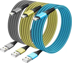 【在庫セール】14 iPhone 13 12 iPhone 11 ケーブル Pro lightning Max データ転送 XS XR 高耐久 X 急速 8 充電ケーブル 7 充電ケーブル 6 5 【MFI認証】 Plus 3本セット】ライトニングケーブル i