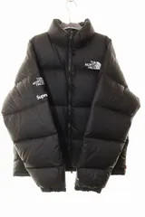 シュプリーム SUPREME × THE NORTH FACE 24SS SPLIT NUPTSE JACKET BLACK L NF0A875F ザノースフェイス スプリット ヌプシ ジャケット ダウンジャケット ブラック 【中古】☆AA★251120
