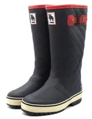 moz モズ レインブーツ 長靴 ロング 雨 雪 軽量 レディース moz sweden 91021 ネイビーのサムネイル