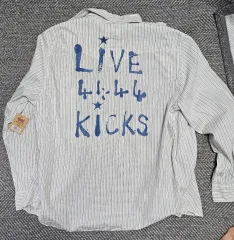 リーバイス ストライプ シャツ L (新品)