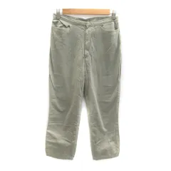 コムサイズム COMME CA ISM テーパードパンツ 七分丈 無地 L グレージュ /SY15 ■MO