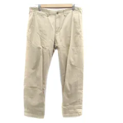 アーバンリサーチ ドアーズ URBAN RESEARCH DOORS チノパンツ ストレート アンクル丈 38 ベージュ /HO41