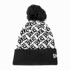 [ピーエックスジー] ビーニー Infinite Logo Jacquard Knit Beanie Black 0