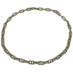 エルメス HERMES シェーヌダンクル ネックレス 49コマ ネックレス シルバー シルバー レディース 【中古】