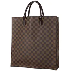 ルイ・ヴィトン Louis Vuitton サックプラ 通学鞄 ハンドバッグ トートバッグ ダミエ ブラウン N51140 レディース 【中古】