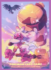 【中古】サプライ ポケモンカードゲーム デッキシールド(スリーブ) 色違いのデカヌチャン ポケモンセンター限定