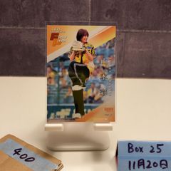 山本彩 BBM 2025 FUSION 始球式カード - メルカリ