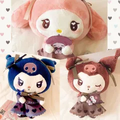 うるうるハートぬいぐるみ　3個全種　マスコット　ロリータ　クロミ　マイメロ　新品