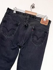【Levi's】00s 505 W36 L32 リーバイス ブラック デニムパンツ 古着
