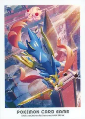 【中古】サプライ ポケモンカードゲーム デッキシールド(スリーブ) ガラルの冒険 ザシアン＆マホイップ ポケモンセンター・ポケモンカードジム限定