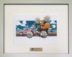 [중고] 원화 일러스트 보드 [DRAGON BALL] 복제 원화 B