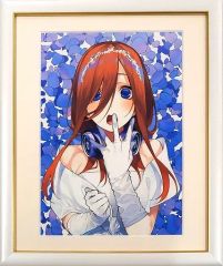 五等分の花嫁 Anique 記念額装絵 パートナー限定 中野三玖 - メルカリ