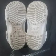 Crocs 白 サンダル M5/W7 サイズ