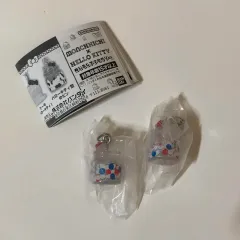 モンチッチ ハローキティ めじるし ガチャ - キティ形ガラス瓶