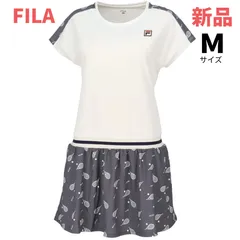 FILA  フィラ  テニス  ウェア  ワンピース  Мサイズ  新品未使用  白グレー