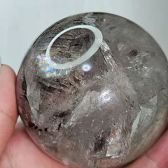 虹入りガーデンクォーツ✨スフィア✨