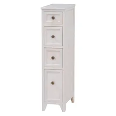 スリムチェスト SHABBY WOOD FURNITURE MCH-5480AW