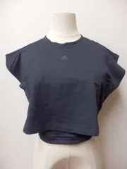 adidas フレンチテリータンクトップ 黒 Ｌサイズ アディダス 511F28