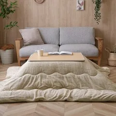 こたつ布団 約190×190 おしゃれ モダン クローム