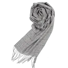 【新品】 [スペイド] 日本製 マフラー メンズ ストライプ ストール リバーシブル 【w211】 (グレンチェック) 0