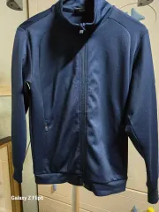 アディダス ネイビー トレーナー ジップアップ ジャケット