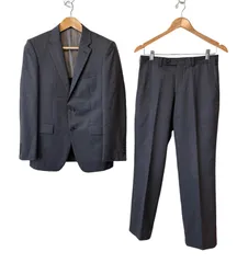 RE331 TAKEO KIKUCHI タケオキクチ　スーツ　ビジネス　メンズ　グレー　サイズ1